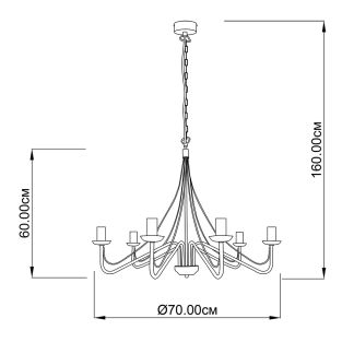Suspension lamp Lviv