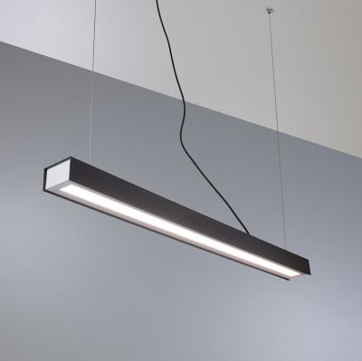 Suspension lamp Liberty black / white