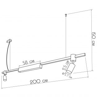 Suspension lamp Twist