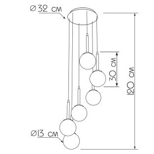 Suspension lamp Spiral