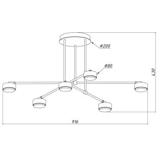 Suspension lamp Reflectors