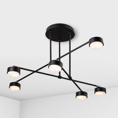 Suspension lamp Reflectors black