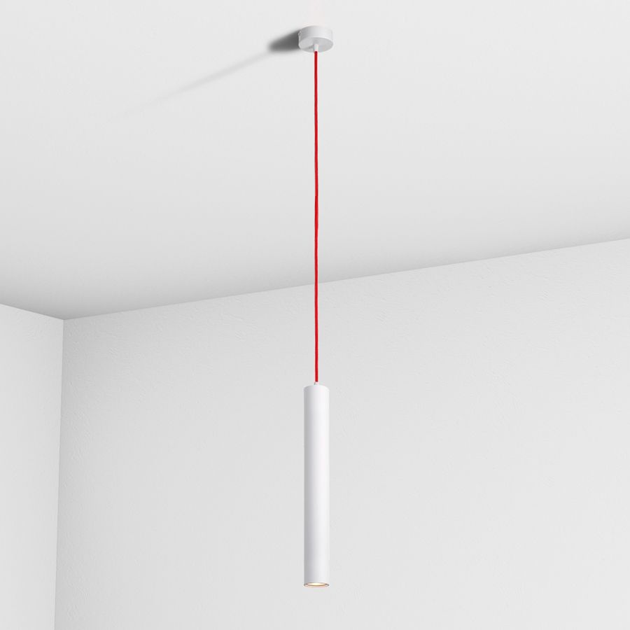 Suspension lamp Accent white / red
