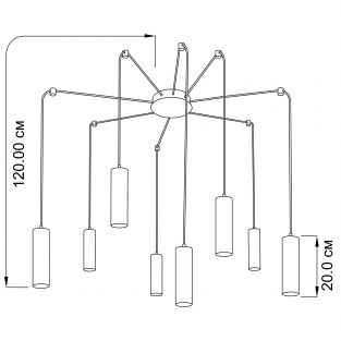 Suspension lamp Accent