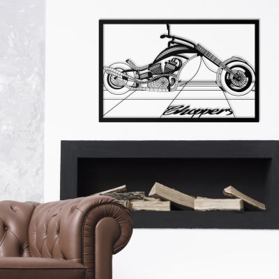 Art-panel dekoracyjny Motorbike