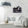 Art panel decorative Motorcycle