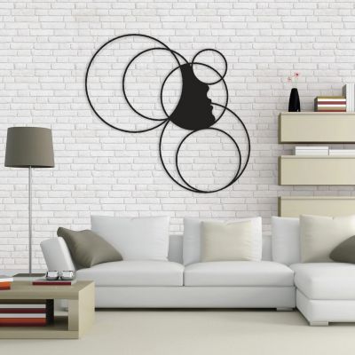 Art panel decorative Modern Imperium Light Modern 5520170.05.05 black