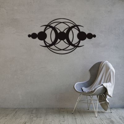 Art panel decorative Geoglyph-1 Imperium Light Geoglyph-1 5521270.05.05 black