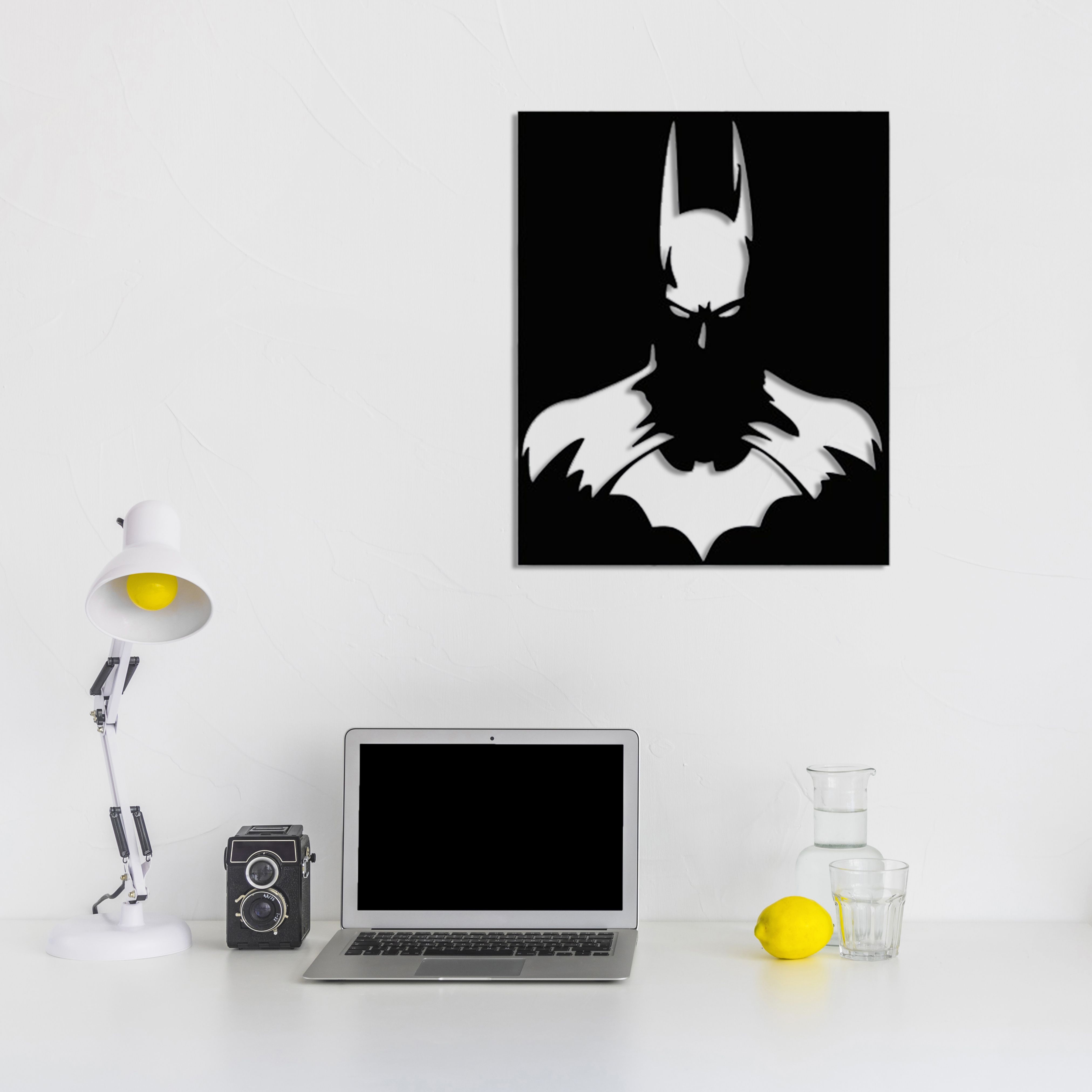 Art-panel dekoracyjny Batman Imperium Light Batman 5531270.05.05 czarny