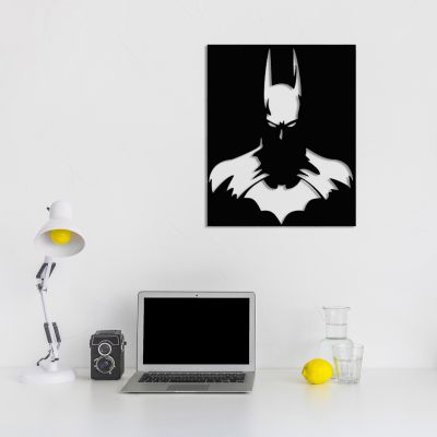 Art-panel dekoracyjny Batman Imperium Light 5531270.05.05 czarny