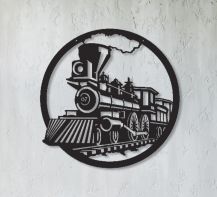 Art-panel dekoracyjny Locomotive Imperium Light 5511070.05.05 czarny