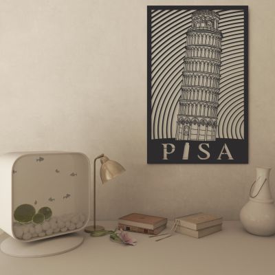 Арт-панель декоративна Pisa Imperium Light Pisa 5540850.05.05 чёрный