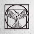Art panel decorative Hummingbird