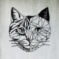 Art panel decorative Cheshire Cat
