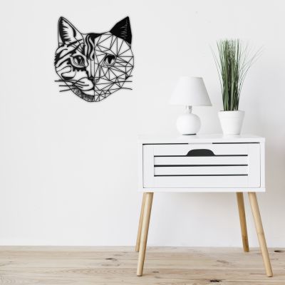 Art-panel dekoracyjny Cheshire Cat Imperium Light 5550850.05.05 czarny