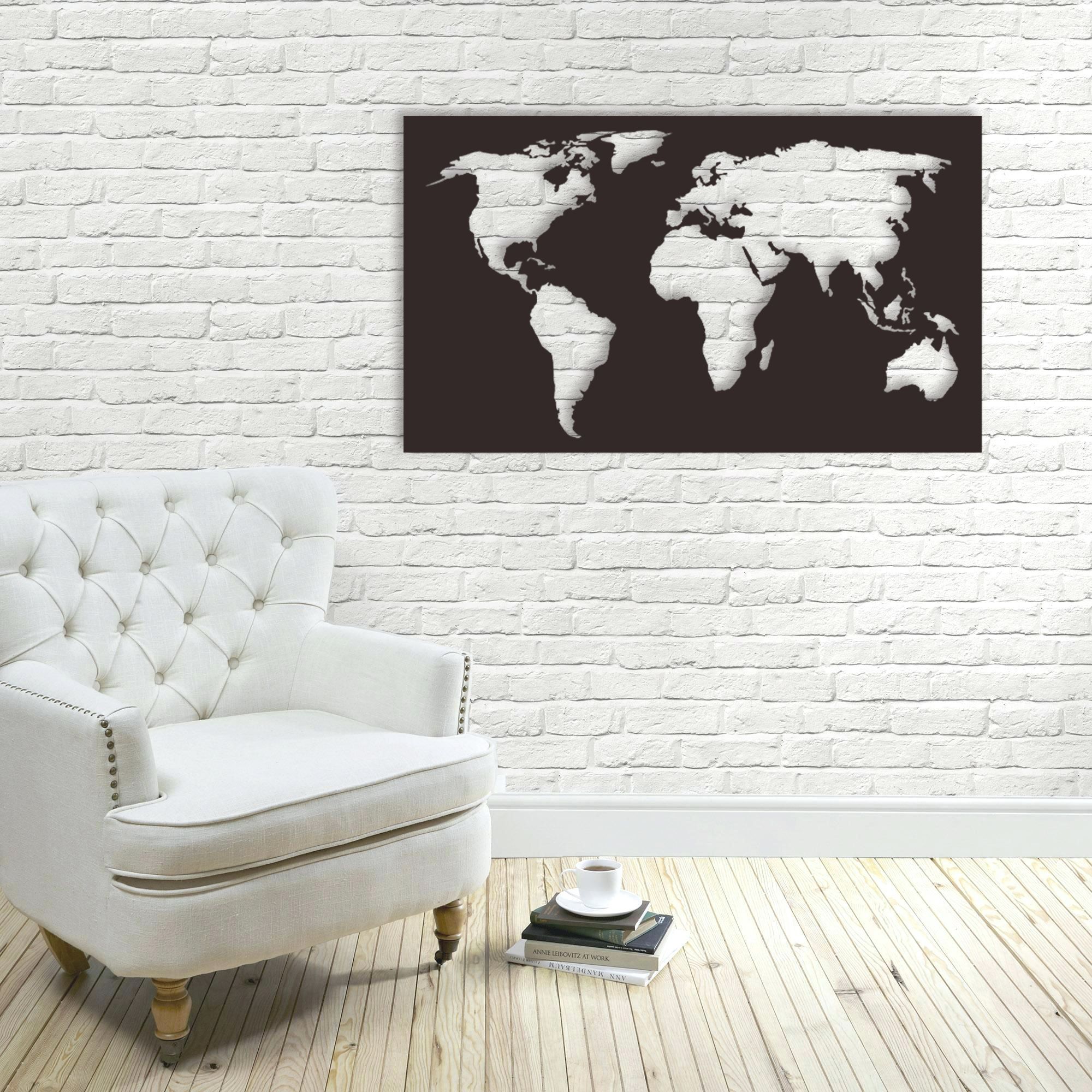 Art panel decorative World Imperium Light World 5560370.05.05 black