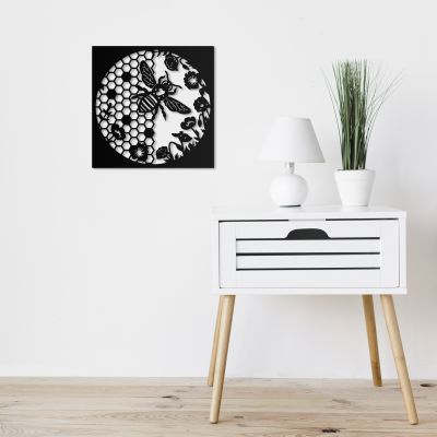 Art panel decorative Hive Imperium Light Hive 5561170.05.05 black