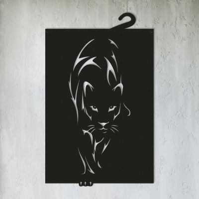 Art panel decorative Panther