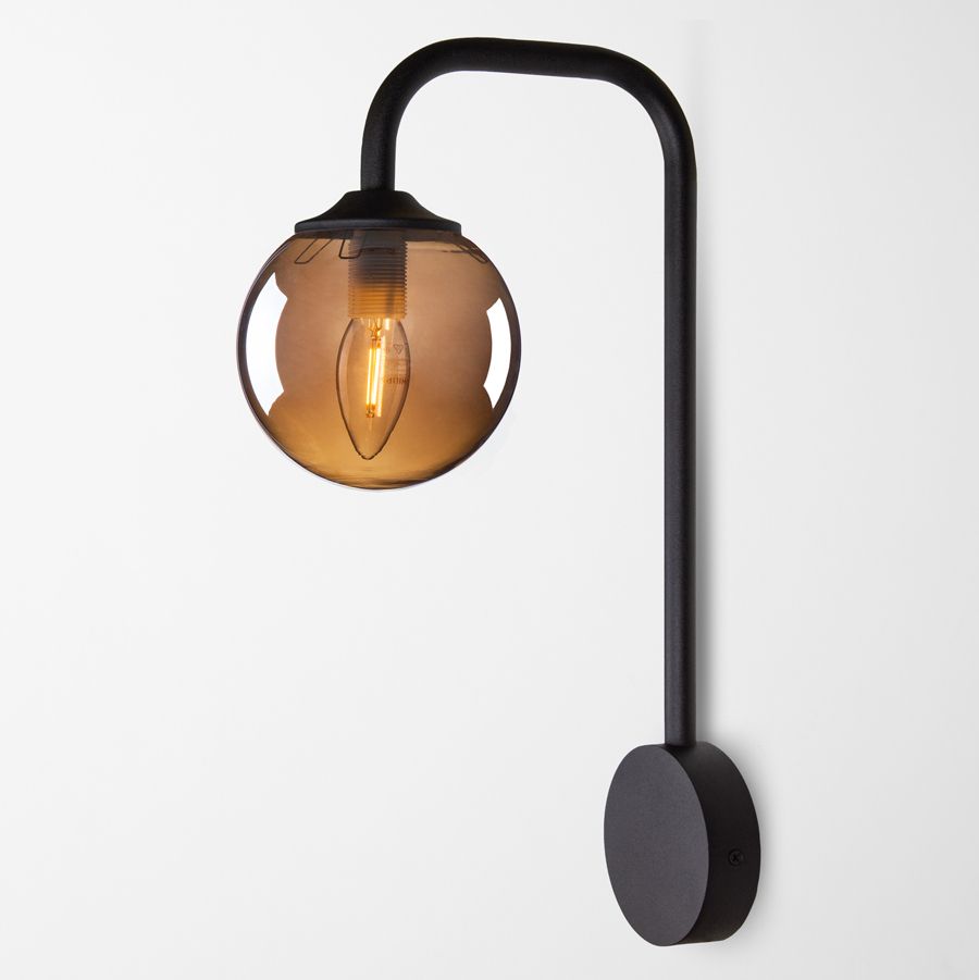 Wall Sconce Giraffe Imperium Light black / black smoke