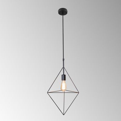 Suspension lamp Seattle black
