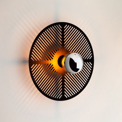Wall Sconce Glyphes Imperium Light black