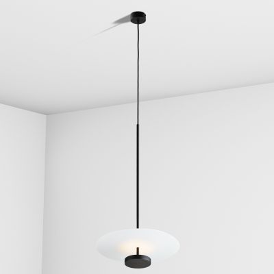 Suspension lamp Toledo black / white