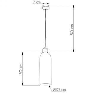 Suspension lamp Cannon