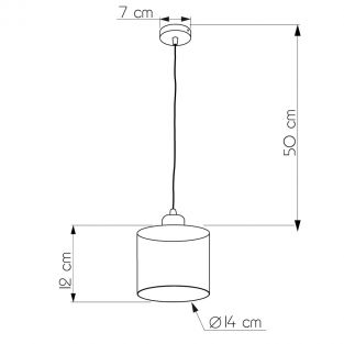 Suspension lamp Jurbise