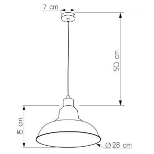 Suspension lamp Boise