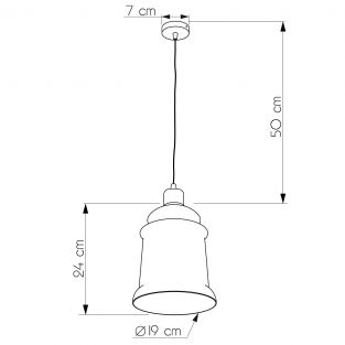 Suspension lamp Bell