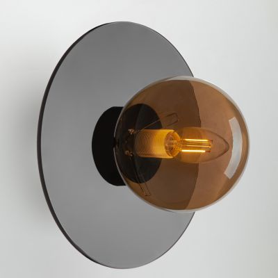 Wall Sconce Melchior Imperium Light black smoke / black smoke