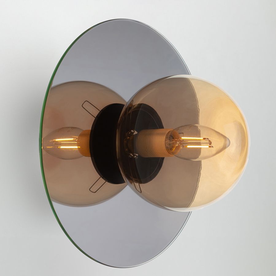 Wall Sconce Melchior Imperium Light mirror / brown