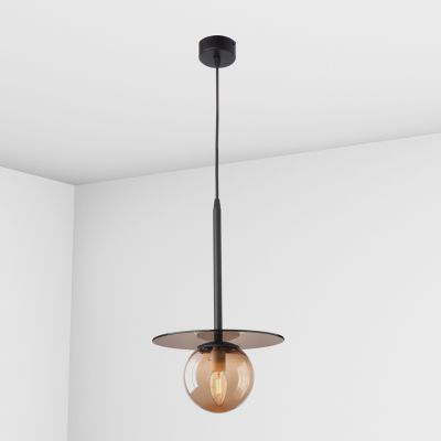 Suspension lamp Melchior caramel / caramel