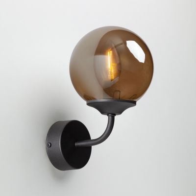 Wall Sconce Kalis Imperium Light black / black smoke