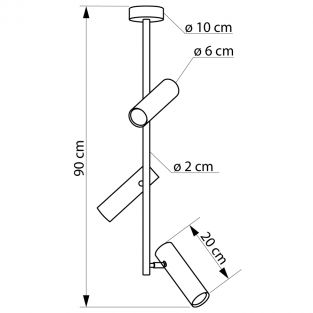 Suspension lamp Xarl