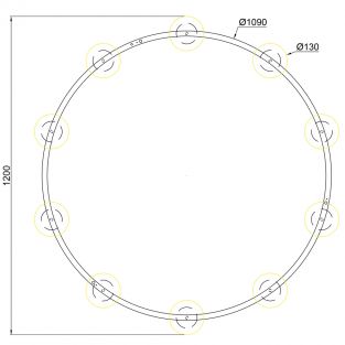 Suspension lamp Arin
