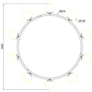 Suspension lamp Gayle