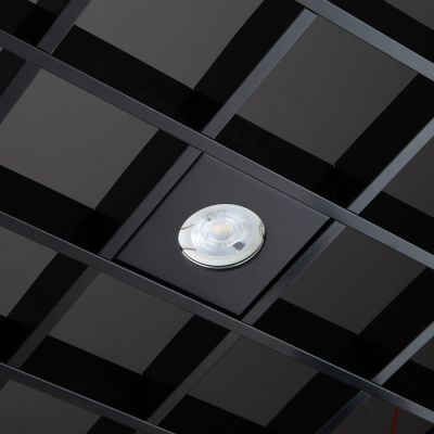 Светильник точечный для Griliato 100 mm чёрный RAL 9005
