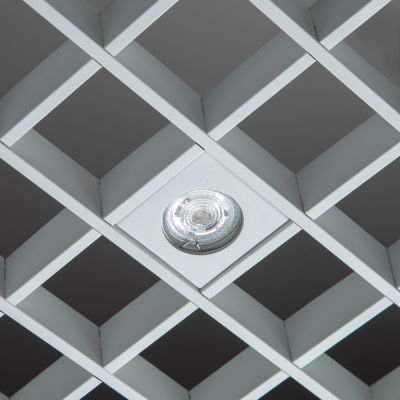 Spotlight Griliato 86 mm white RAL 9003