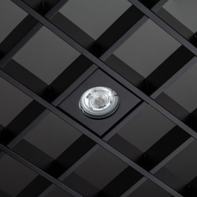 Spotlight Griliato 86 mm black RAL 9005