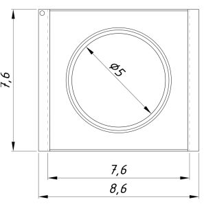 Светильник точечный для Griliato 86 mm