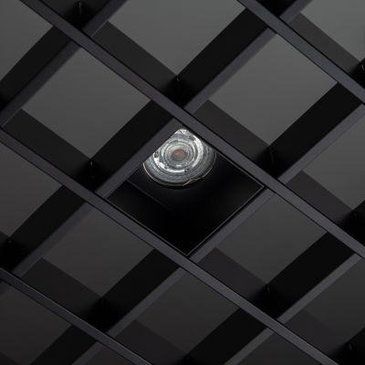 Spotlight Griliato 86 mm black RAL 9005