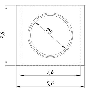 Светильник точечный для Griliato 86 mm