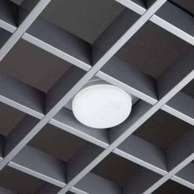 Spotlight Griliato 100 mm grey RAL 9006