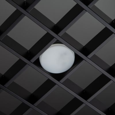 Spotlight Griliato 86 mm black RAL 9005
