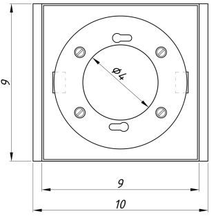 Светильник точечный для Griliato 100 mm
