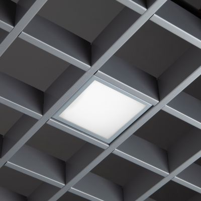 Spotlight Griliato 100 mm grey RAL 9006