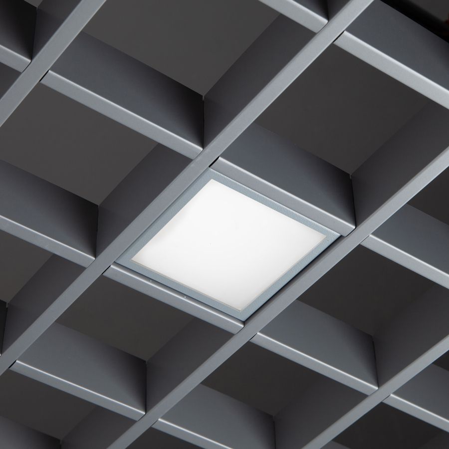 Spotlight Griliato 100 mm grey RAL 9006