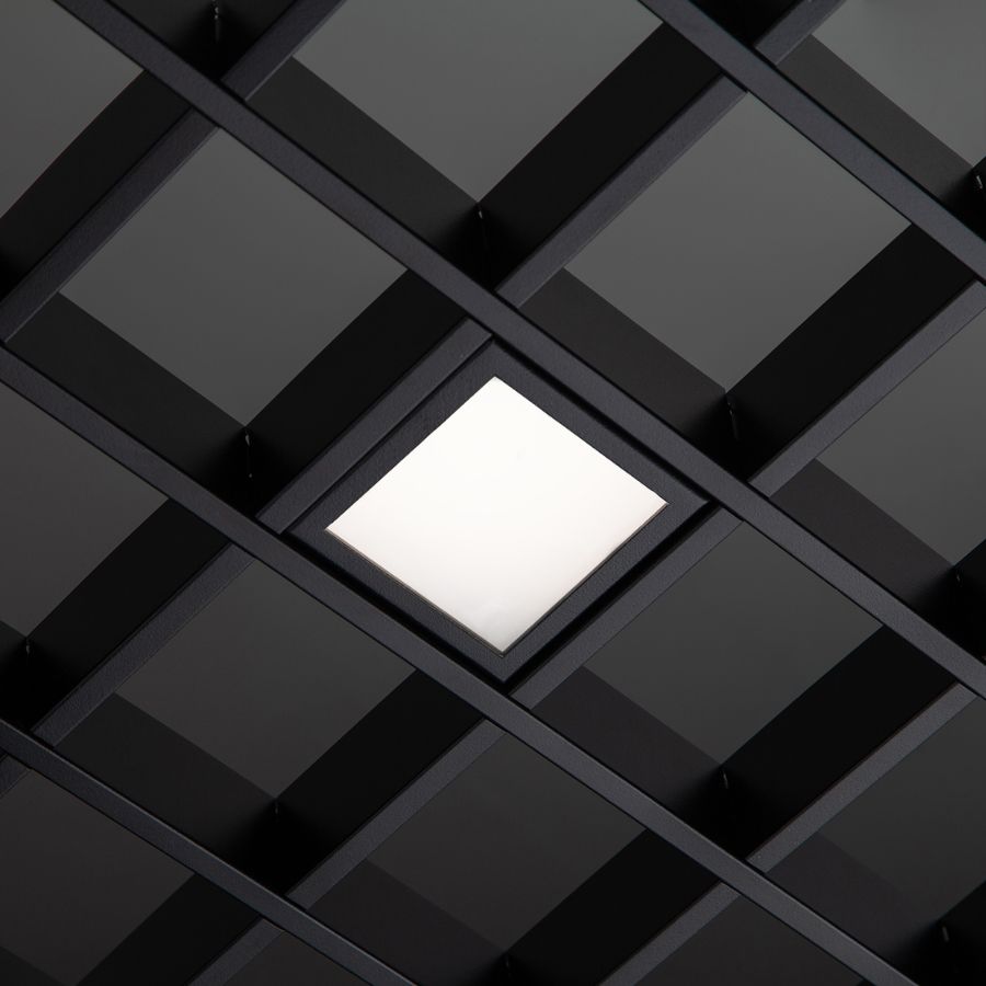 Spotlight Griliato 86 mm black RAL 9005