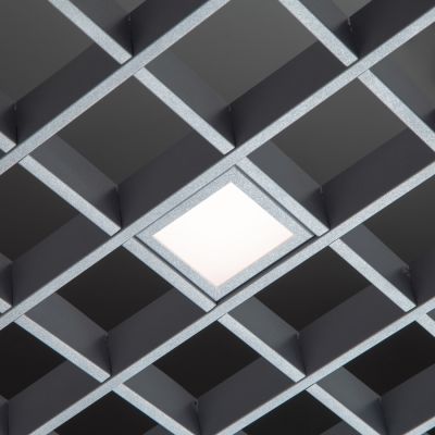 Spotlight Griliato 86 mm grey RAL 9006